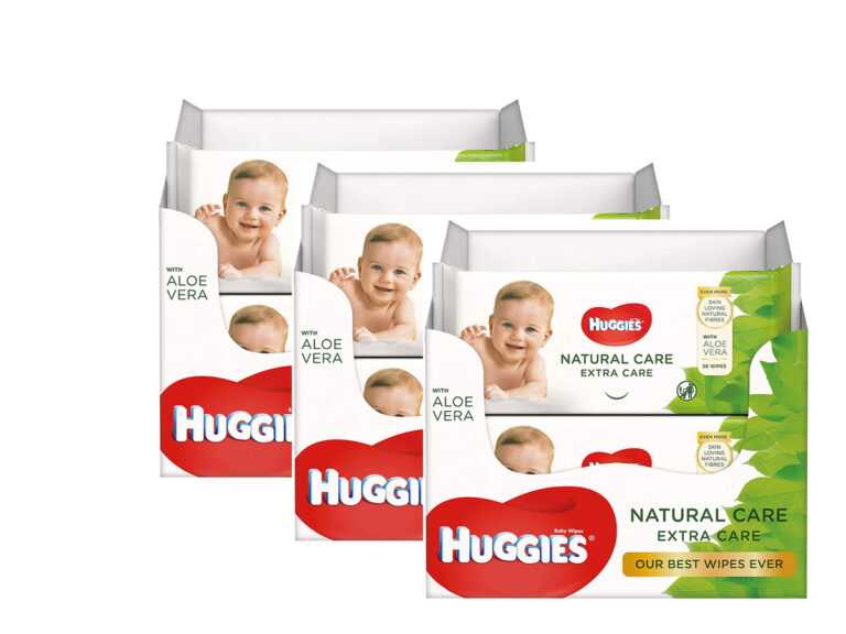 Huggies Babytuch-Packung Natural Care Extra Care